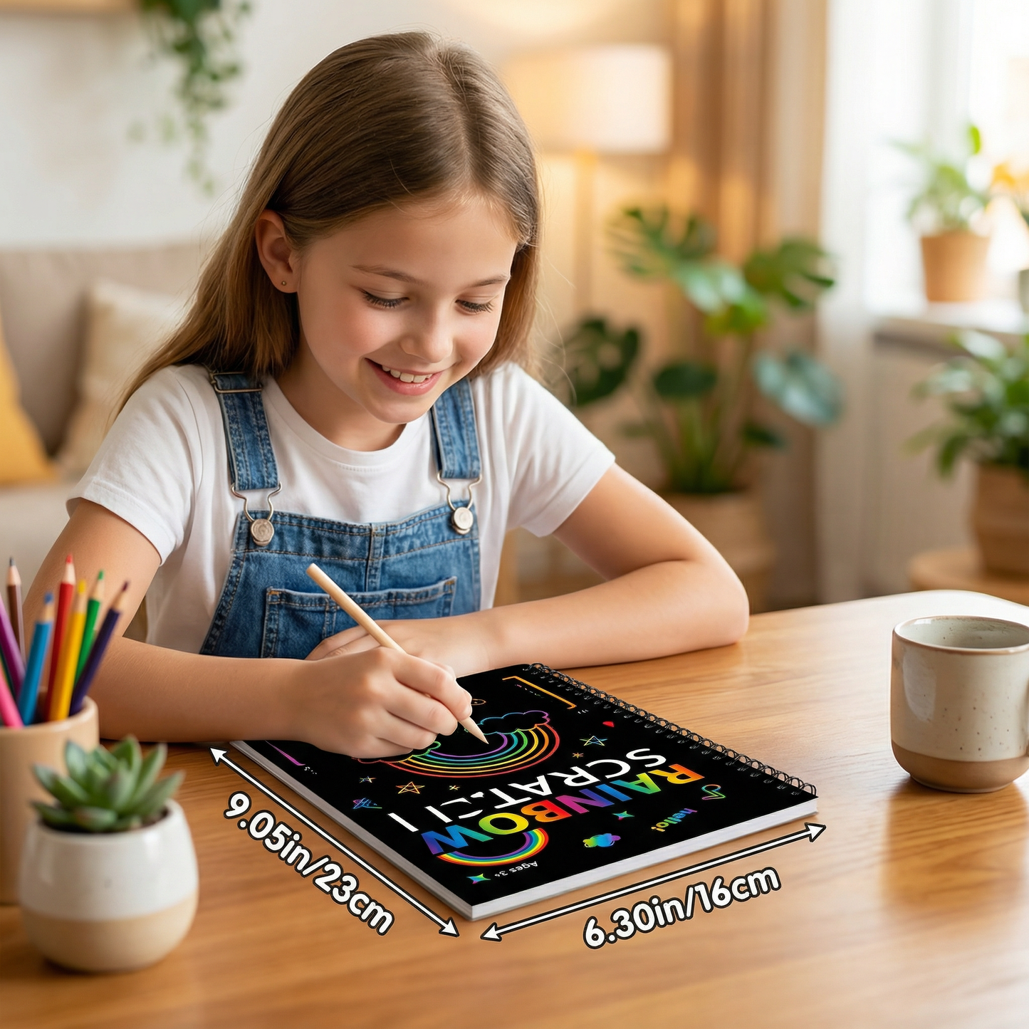 Magical Rainbow Scratch Paper
