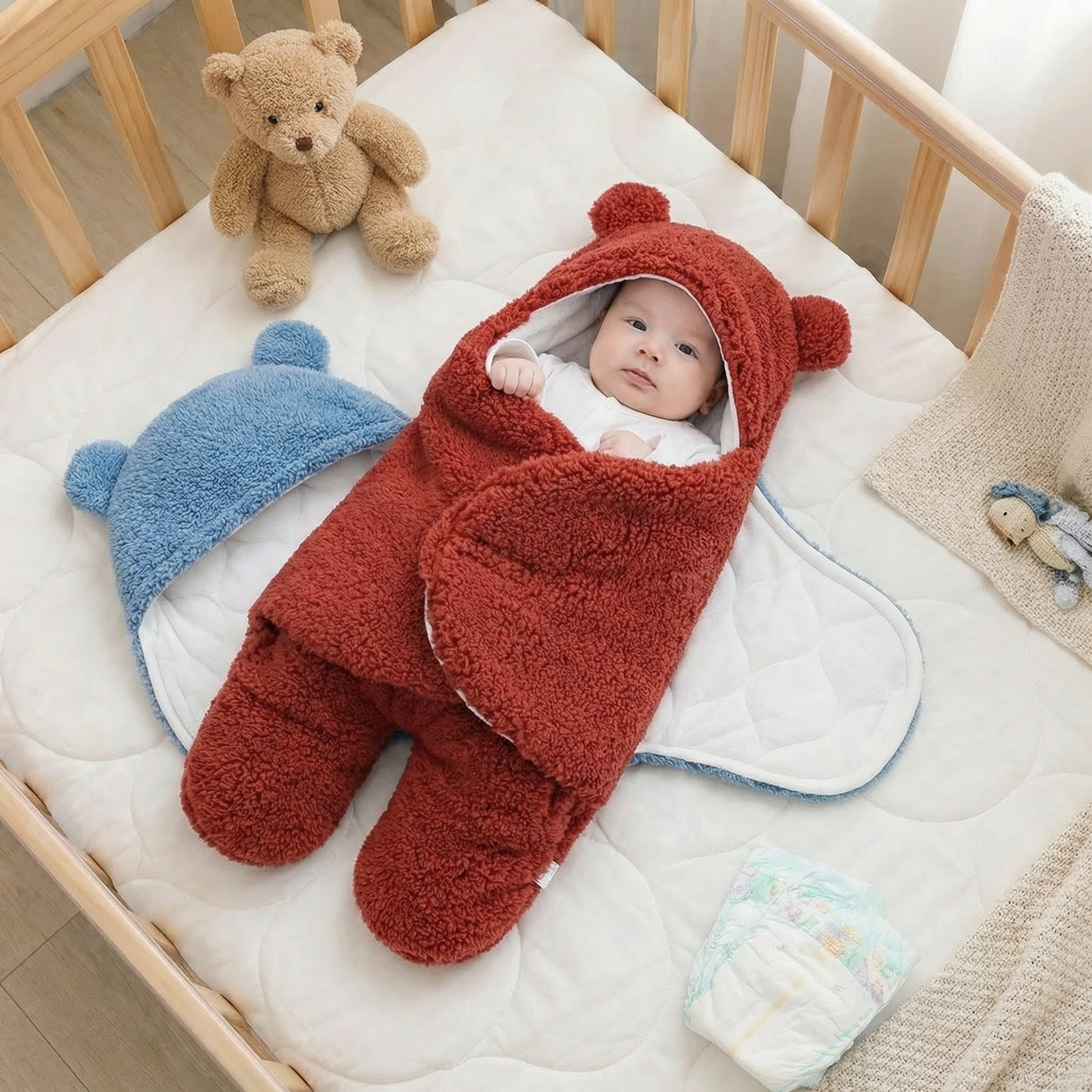Baby Bear blanket and sleeping bag