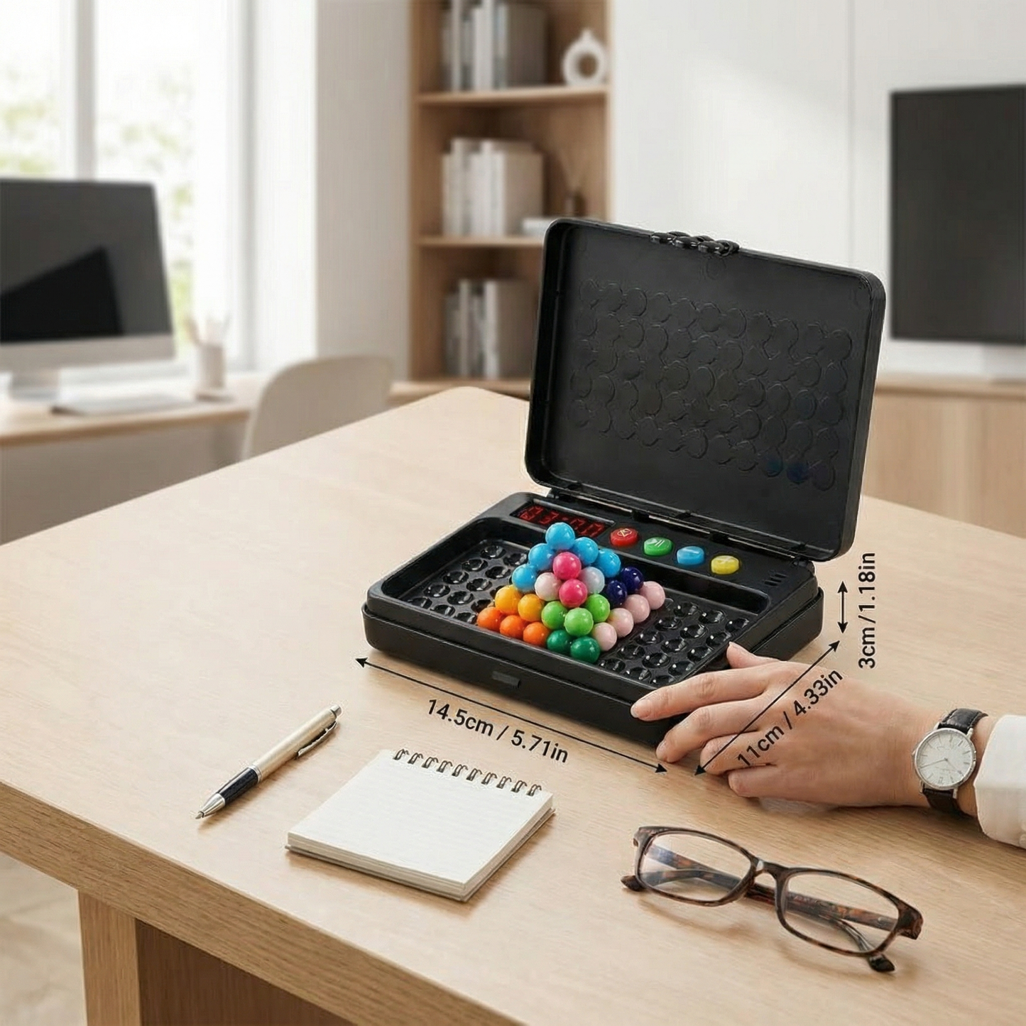 Smart Kids Brain Game – 500 Logic Puzzles with Timer