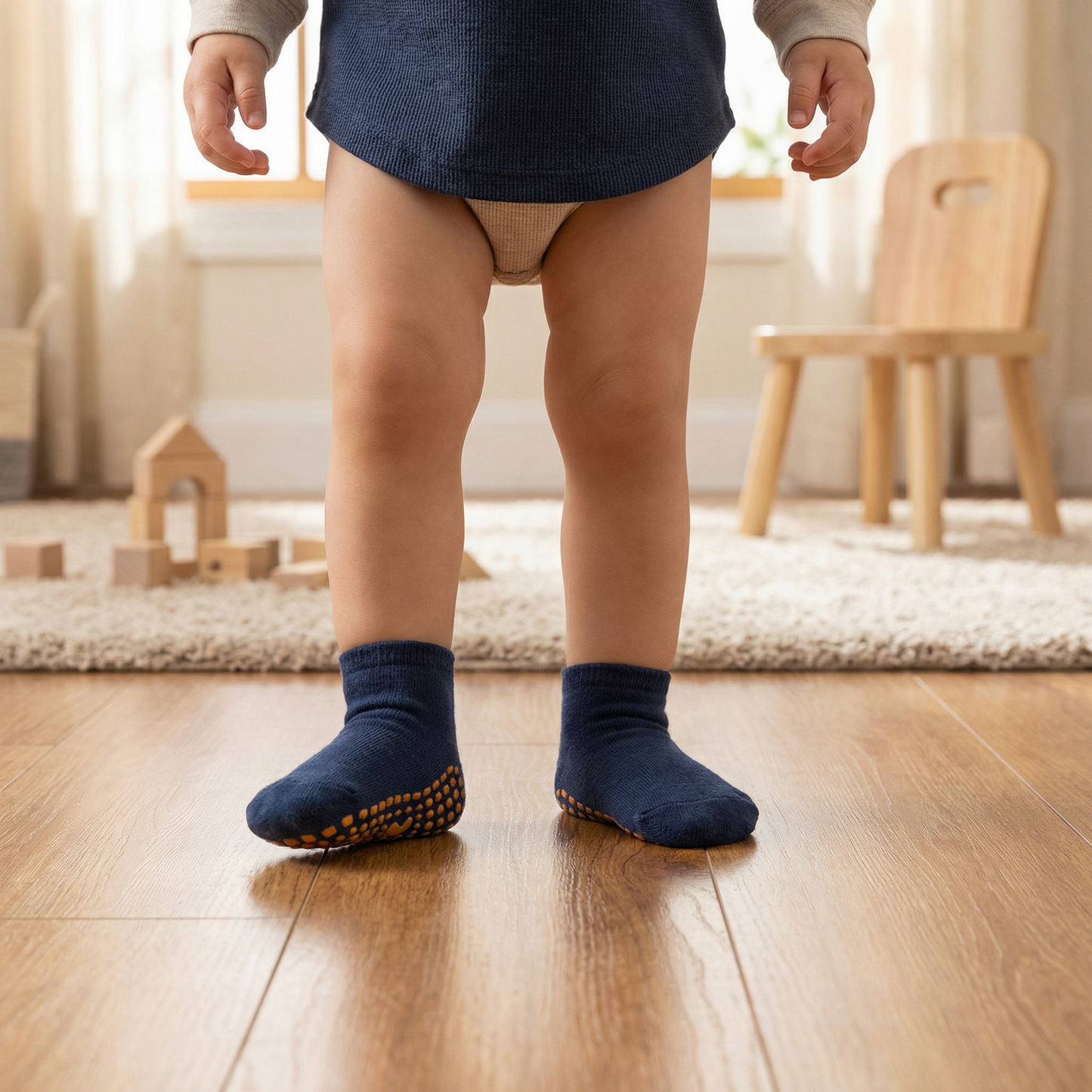 Safe Anti-Slip Socks For Children