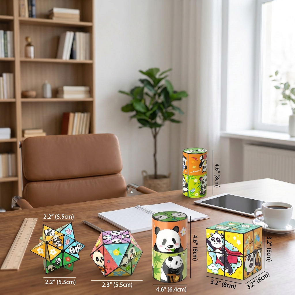 Magical Folding Cubes