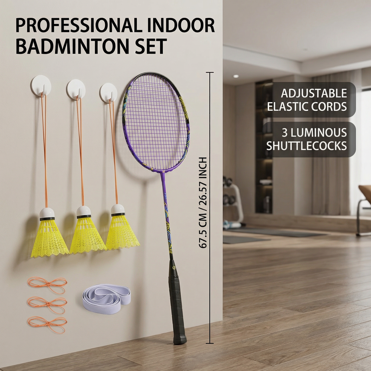 Indoor Badminton Set