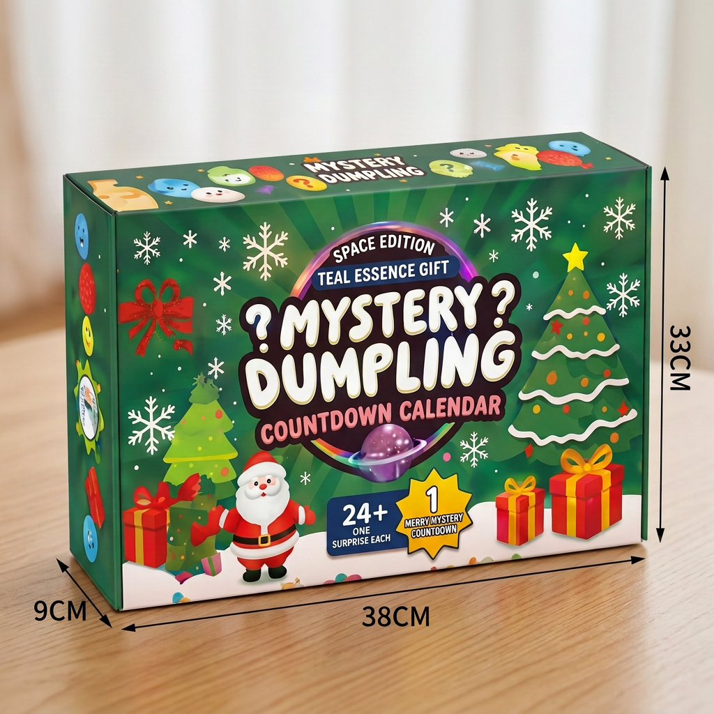 Christmas Squishy Advent Calendar for Kids