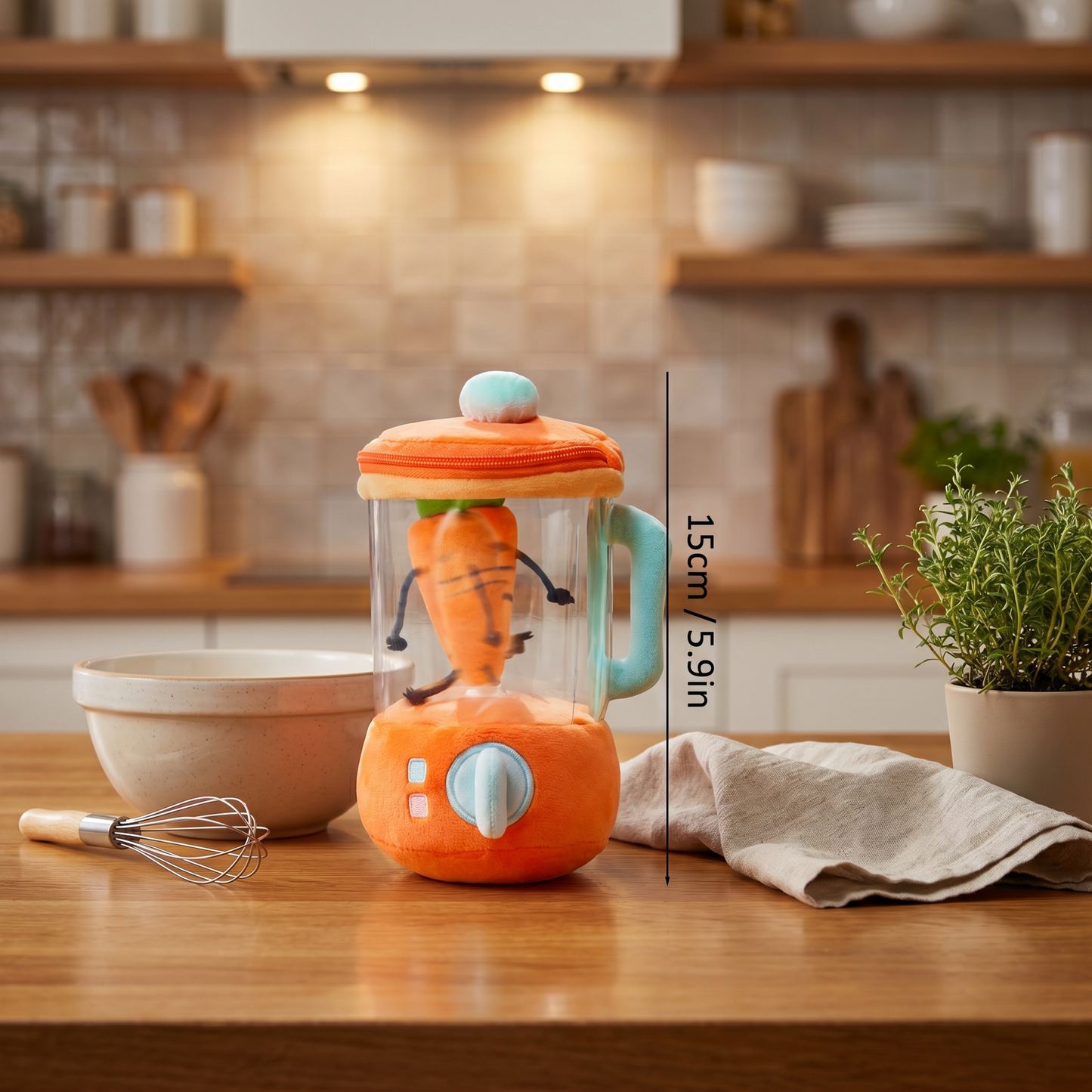 Funny Carrot Mixing Kids Plush Toy