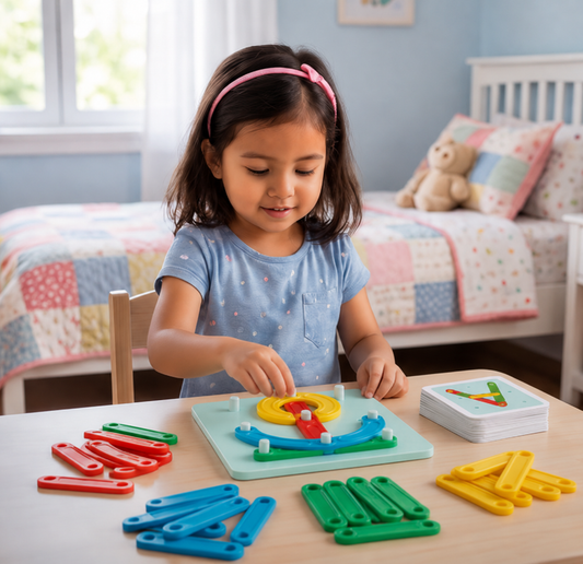Educational Magnetic Letter & Number Building Set