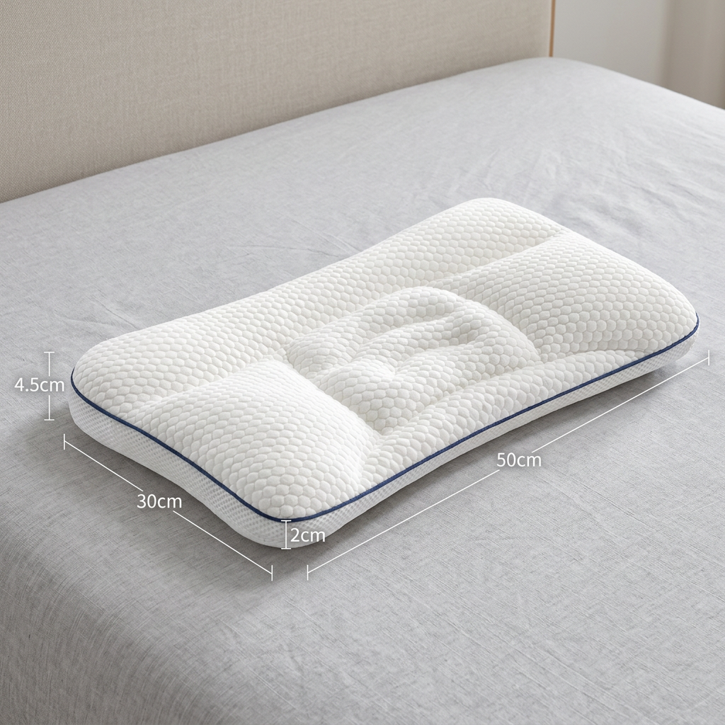 Ergonomic Neck Support Memory Foam Kids Pillow