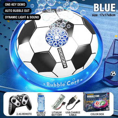 Remote Control Soccer Bubble Ball with Lights & Music