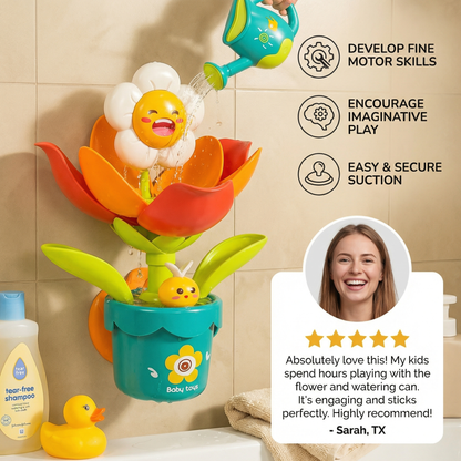 Flower Fun Bath Toy with Watering Can