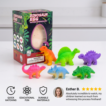 Educational Grow-in-Water Dinosaur Hatching Egg Toy for Kids
