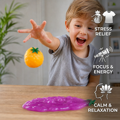 Food-Shaped Squishy Stress Relief Toy