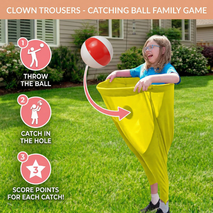Clown Trousers - Catching Ball Family Game