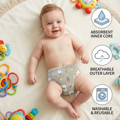 Reusable Training Diapers for Children - Potty Training Made Easy!
