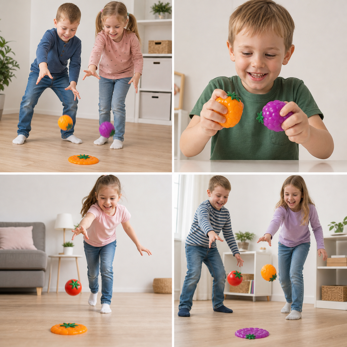 Food-Shaped Squishy Stress Relief Toy