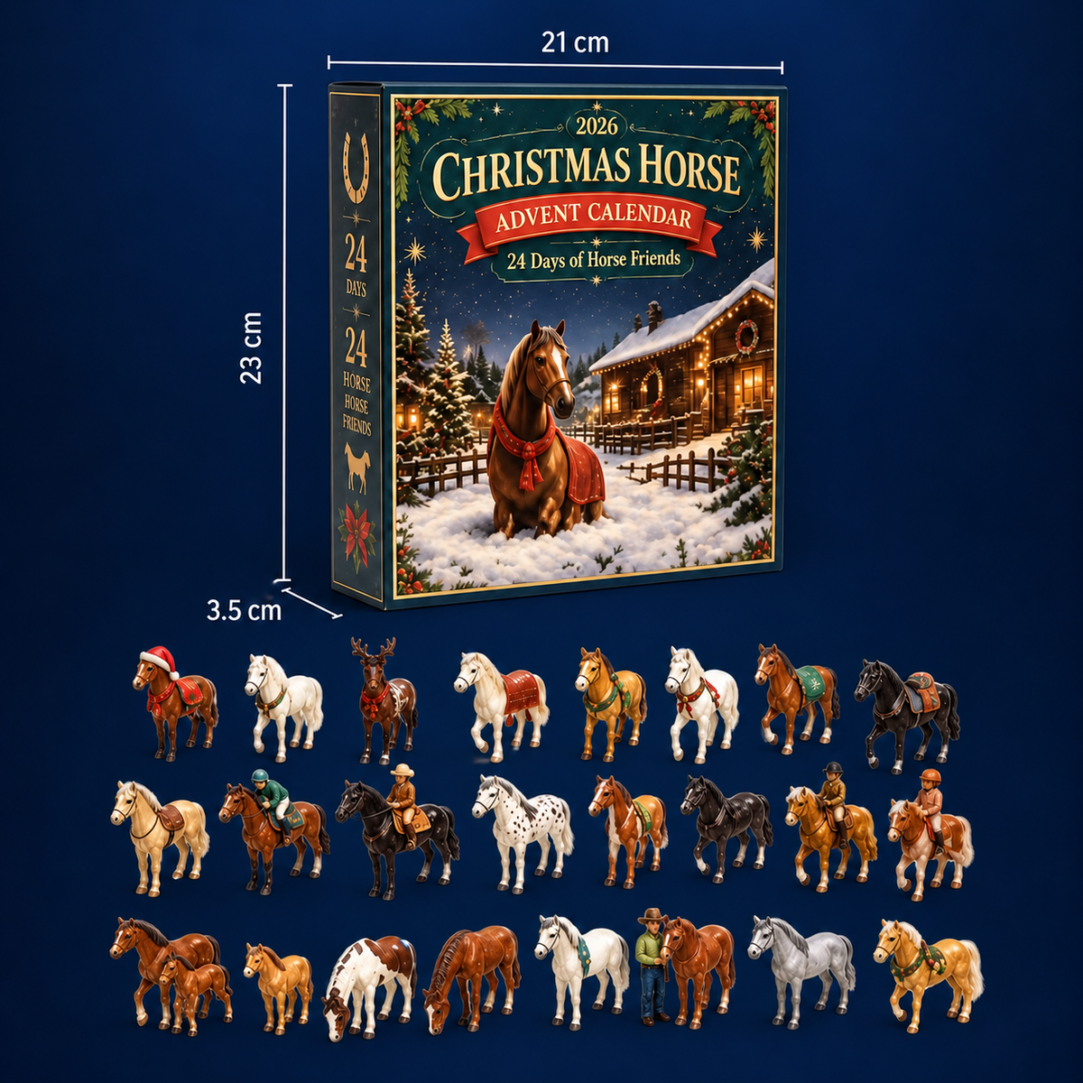 Horse Lovers’ Advent Calendar – 24 Days of Christmas Surprises