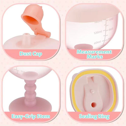 Spill-Proof Baby Straw Training Cup