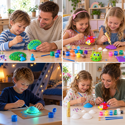 Glow in the Dark Sea Shell Painting & Craft Kit