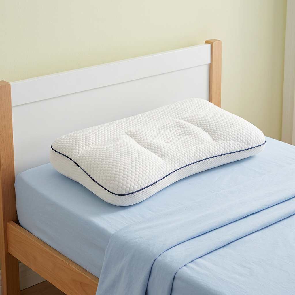 Ergonomic Neck Support Memory Foam Kids Pillow