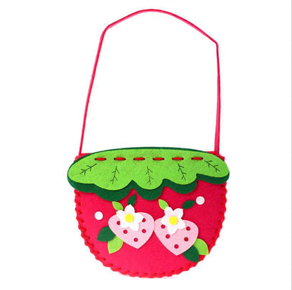 DIY Cute Felt Handbag Sewing Craft Kit for Kids