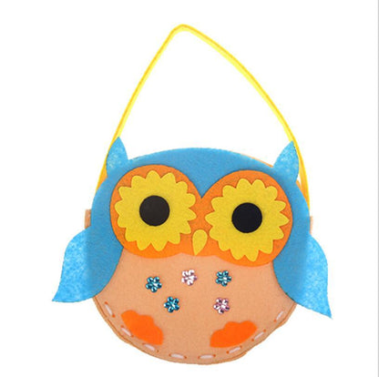 DIY Cute Felt Handbag Sewing Craft Kit for Kids