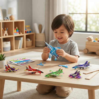 3D Cartoon Puzzle Set for Children