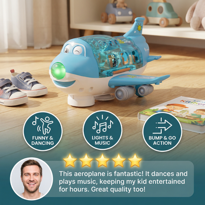 Funny & Dancing Aeroplane Toy