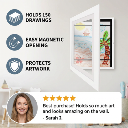 Kids Picture Frame for 150 Drawings