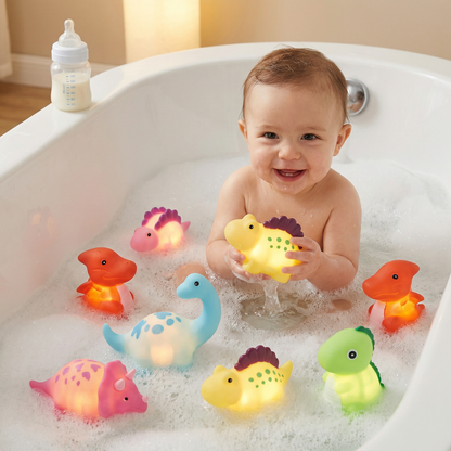 Light Up Dinosaur Bath Toy