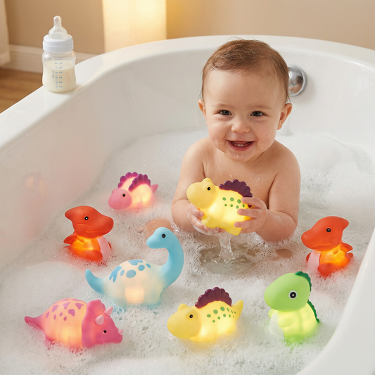 Light Up Dinosaur Bath Toy