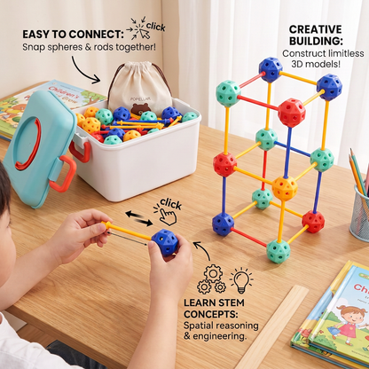 3D STEM Construction Building Set – Creative Learning Toy