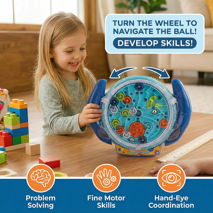 3D Ball Maze Wheel – Skill and Learning Game