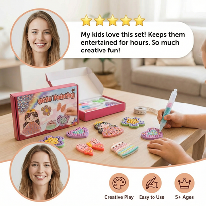 Magical Bead Painting – DIY Set for Kids