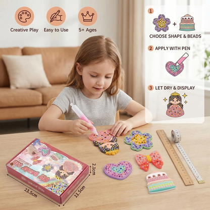 Magical Bead Painting – DIY Set for Kids