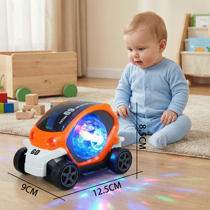 Light Up 360° Music Stunt Car