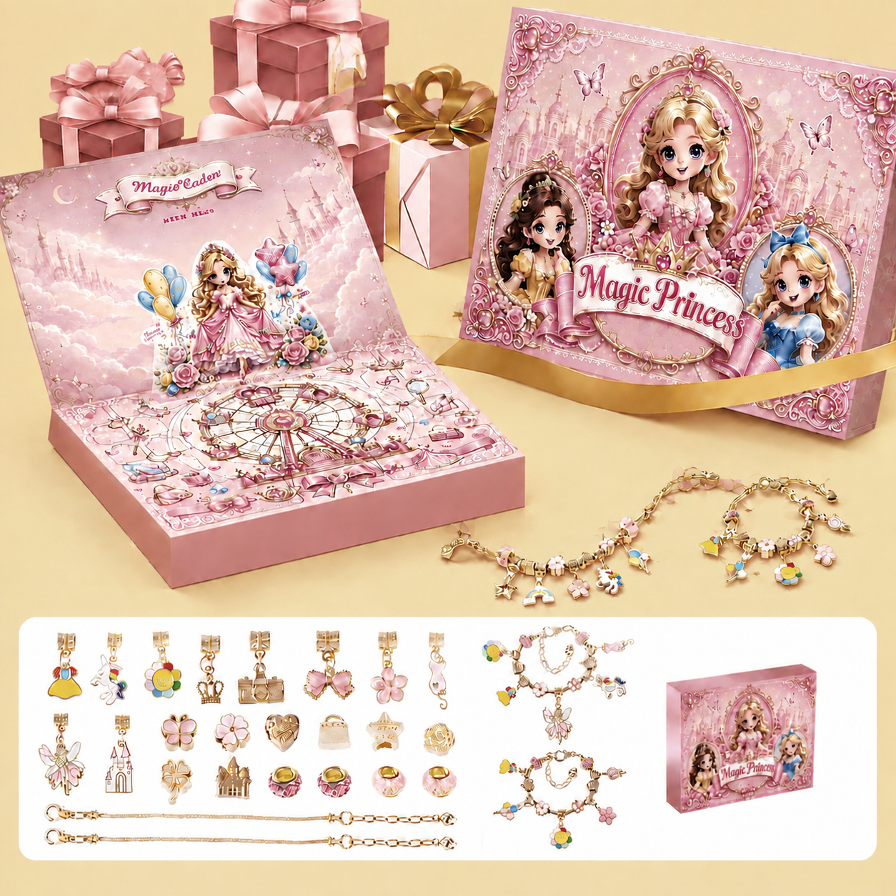 Princess DIY Jewelry & Bracelet Making Advent Calendar