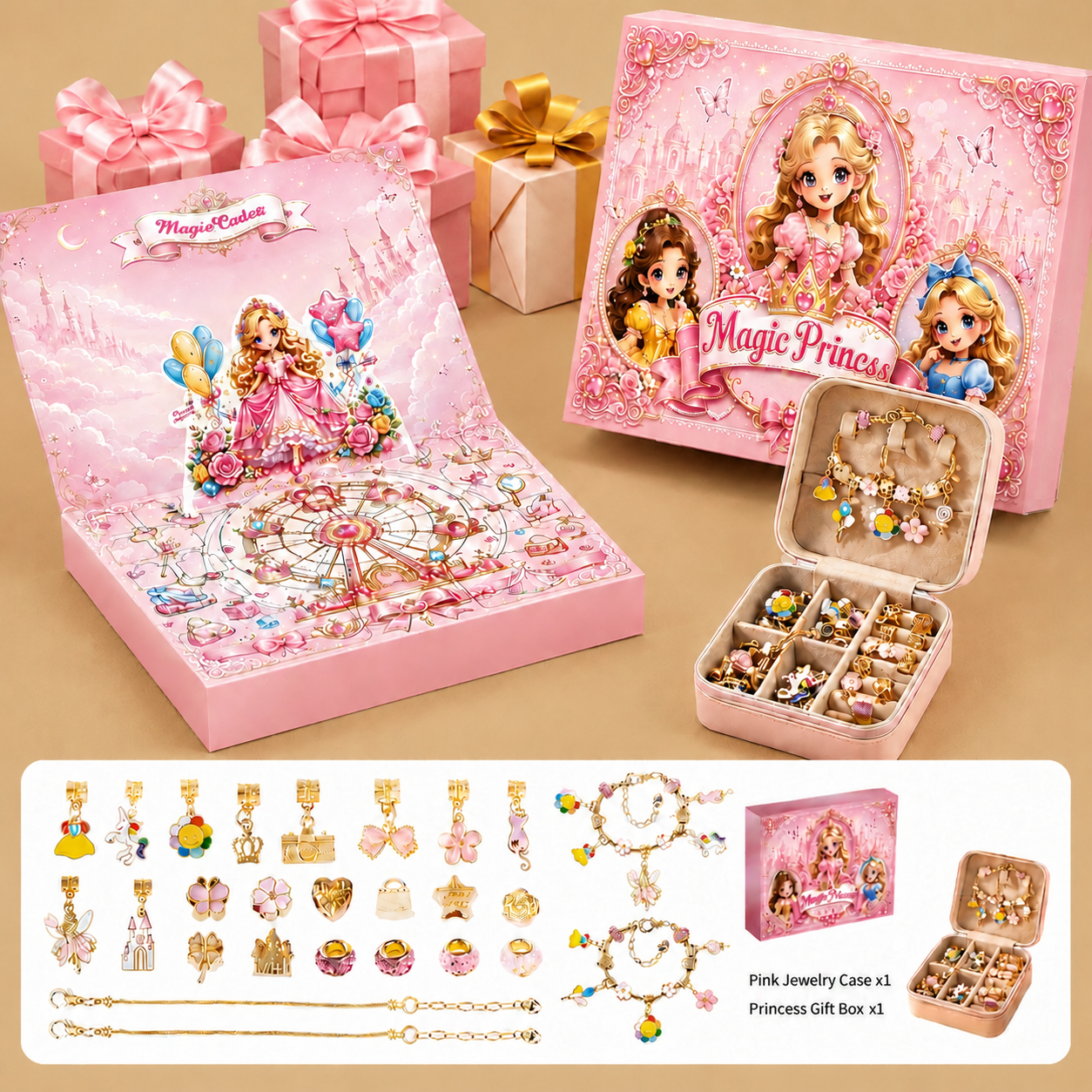 Princess DIY Jewelry & Bracelet Making Advent Calendar