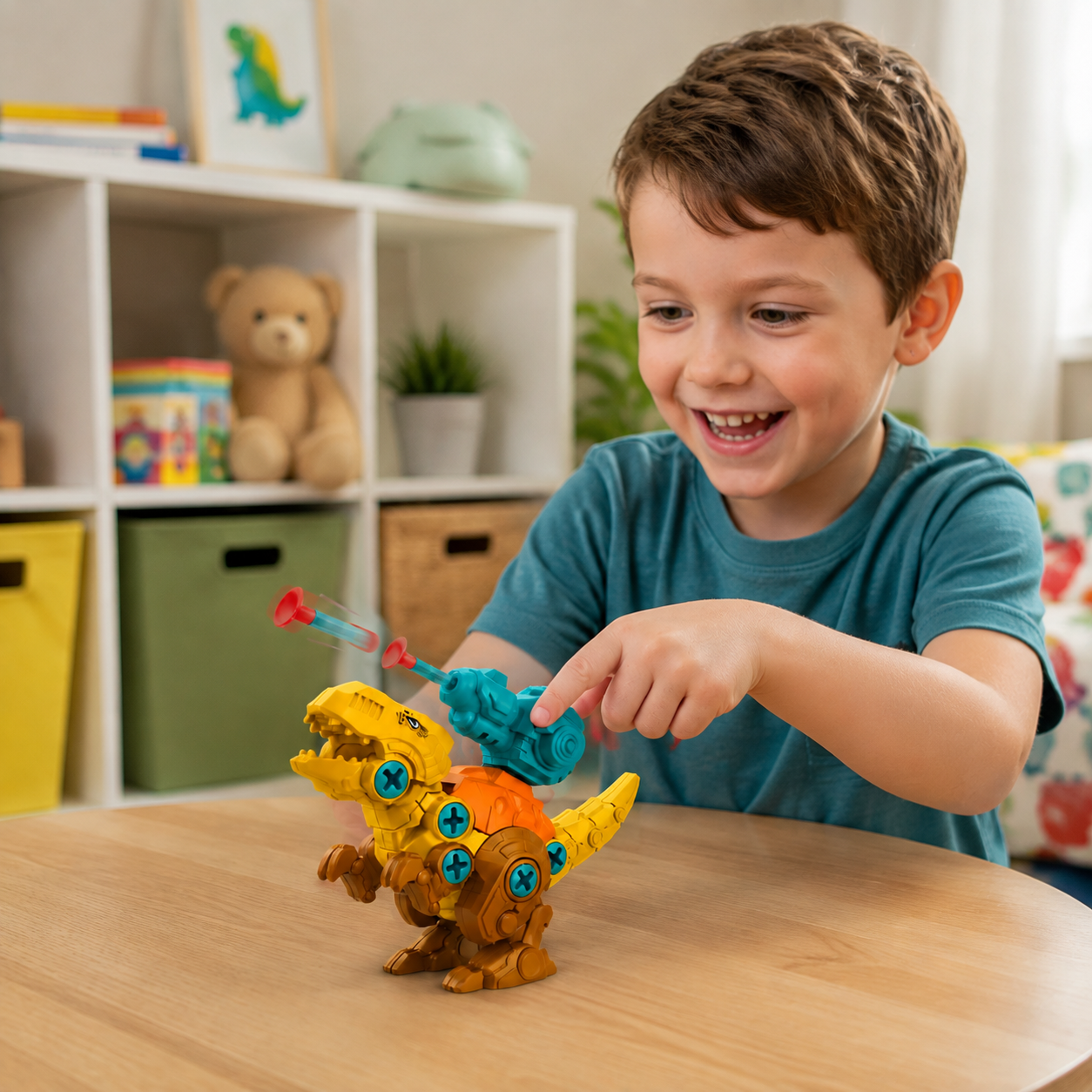 DIY Build & Transform Dinosaur Egg Toy
