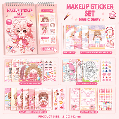 Princess Dress-Up Sticker Activity Book