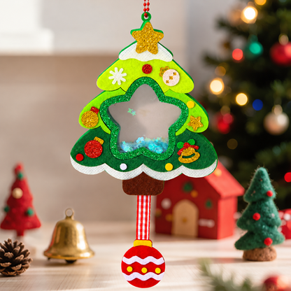 DIY Christmas Shaker Ornament Craft Kit for Kids