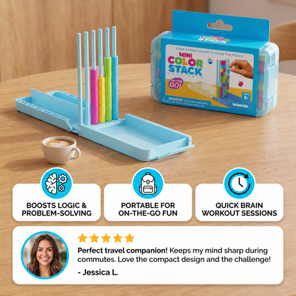 Mini Color Stack Challenge – Portable Brain Training Game