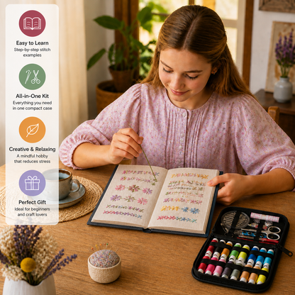 Embroidery Stitch Guide Book
