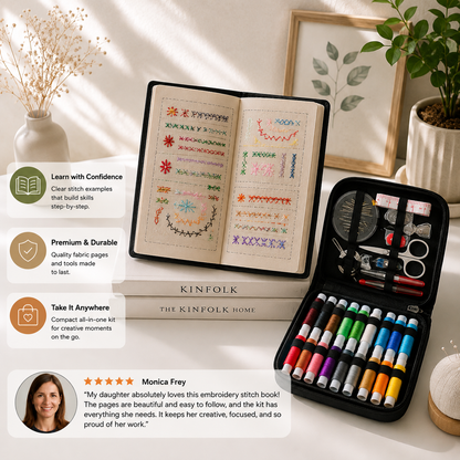 Embroidery Stitch Guide Book