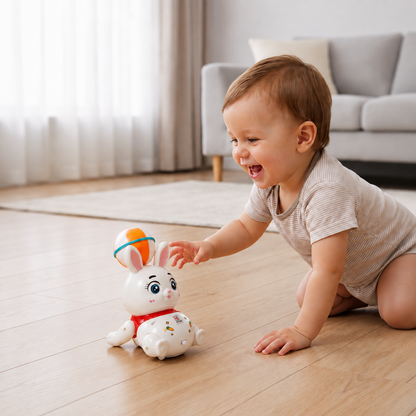 Interactive Dancing Rabbit Toy – Lights, Music & Fun Movement