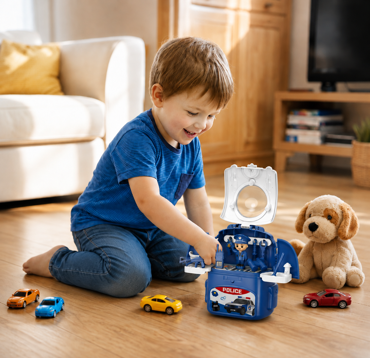 3-in-1 Backpack Playset for on the Go
