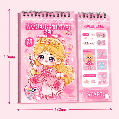 Princess Dress-Up Sticker Activity Book