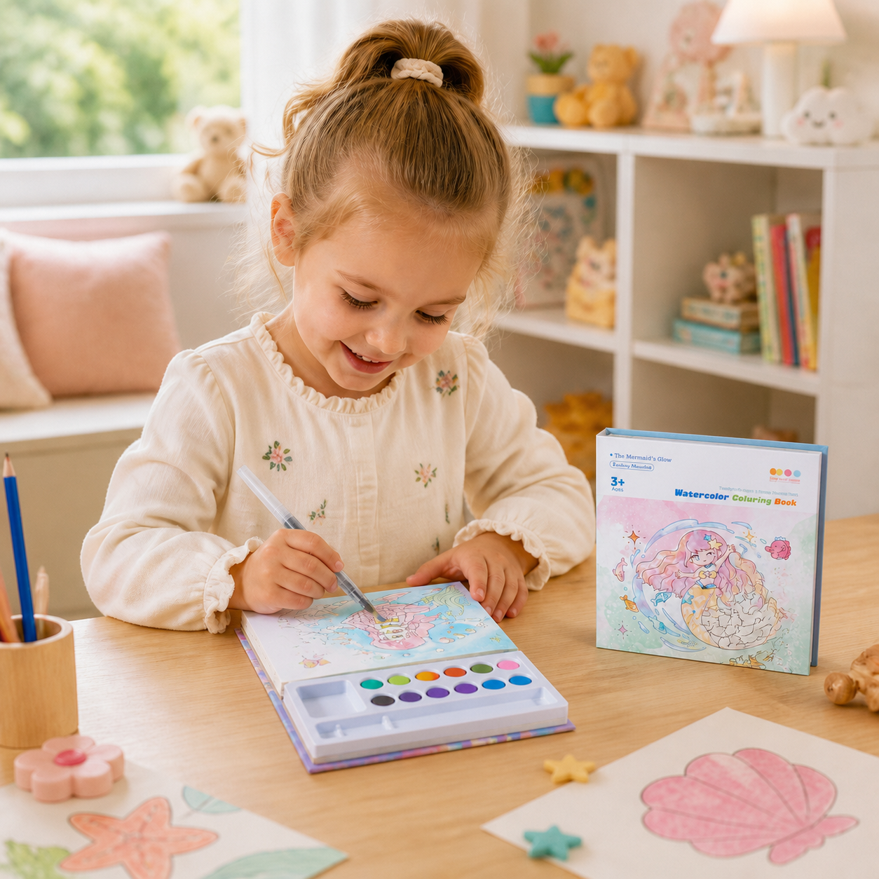 All-in-One Watercolour Painting Book
