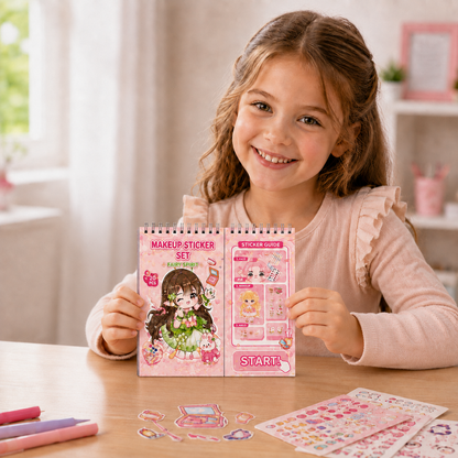 Princess Dress-Up Sticker Activity Book