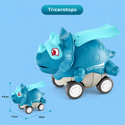 Press & Go Dinosaur Cars – Rolling Dinosaur Toys for Kids