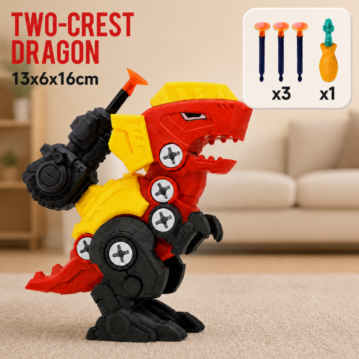 DIY Build & Transform Dinosaur Egg Toy
