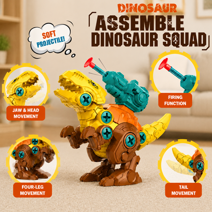 DIY Build & Transform Dinosaur Egg Toy