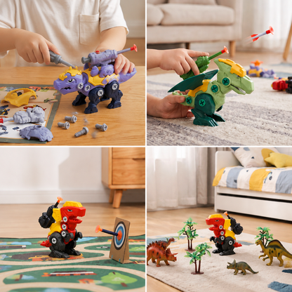 DIY Build & Transform Dinosaur Egg Toy